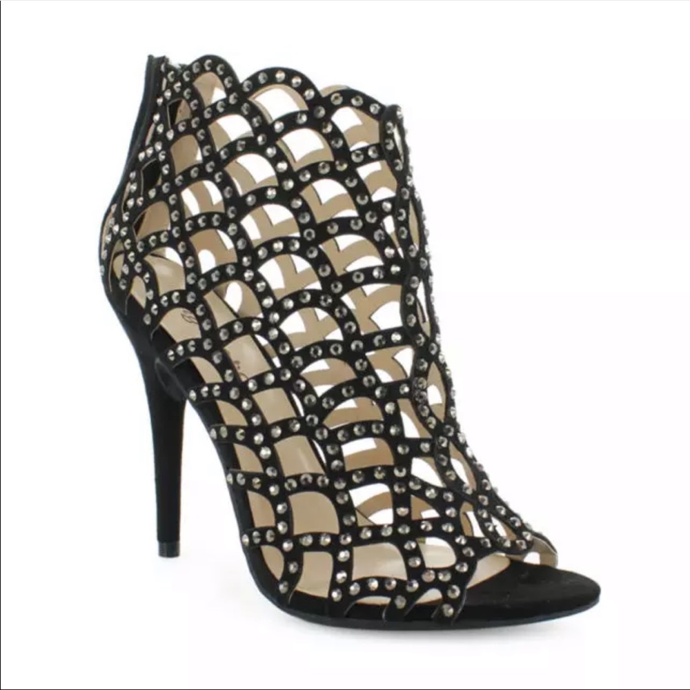 Zigi Soho Duran Pumps Zip Open Toe Stiletto Heel